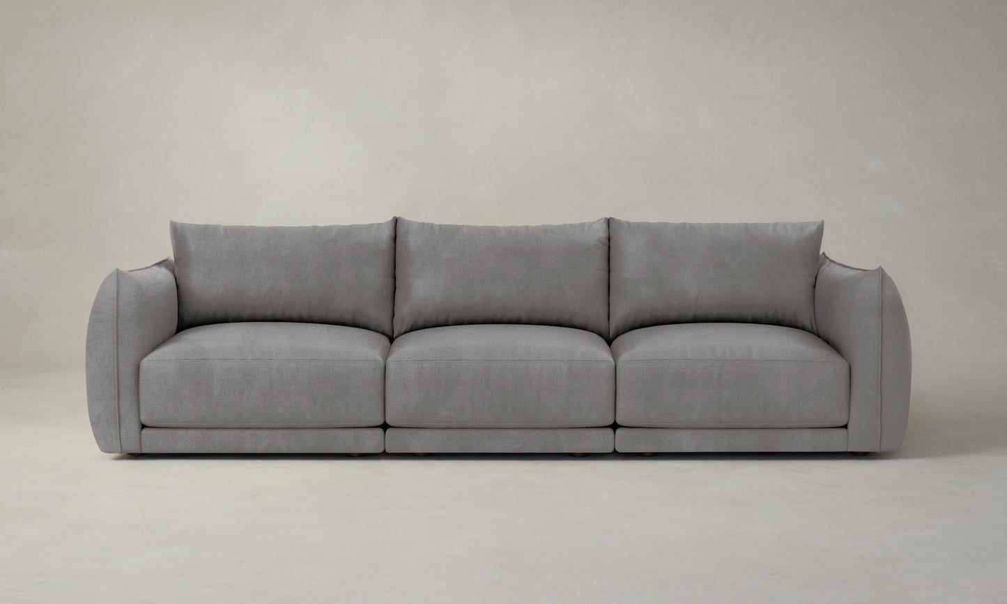 The Jones Modular Sofa - Nubuck Leather Asphalt