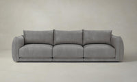 The Jones Modular Sofa - Nubuck Leather Asphalt