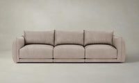 The Jones Modular Sectional - Nubuck Leather Fawn