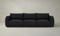 The Jones Modular Sectional - Pebbled Leather Ink