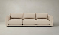 The Jones Modular Sofa - Pebbled Leather Stone