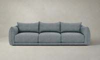 The Jones Modular Sofa - Performance Mélange Weave Aegean