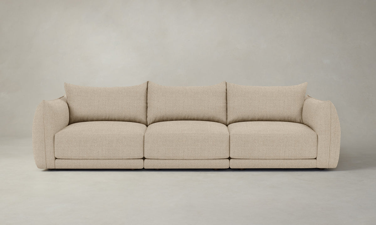The Jones Modular Sectional - Performance Textural Weave Savanna