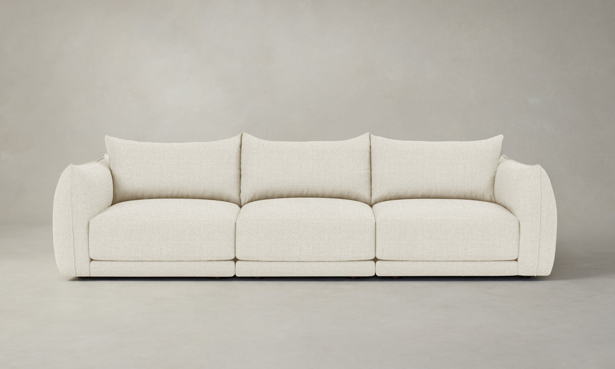 The Jones Modular Sofa - Performance Textural Weave Wisp