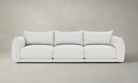 The Jones Modular Sofa - Performance Linen Weave Pure White