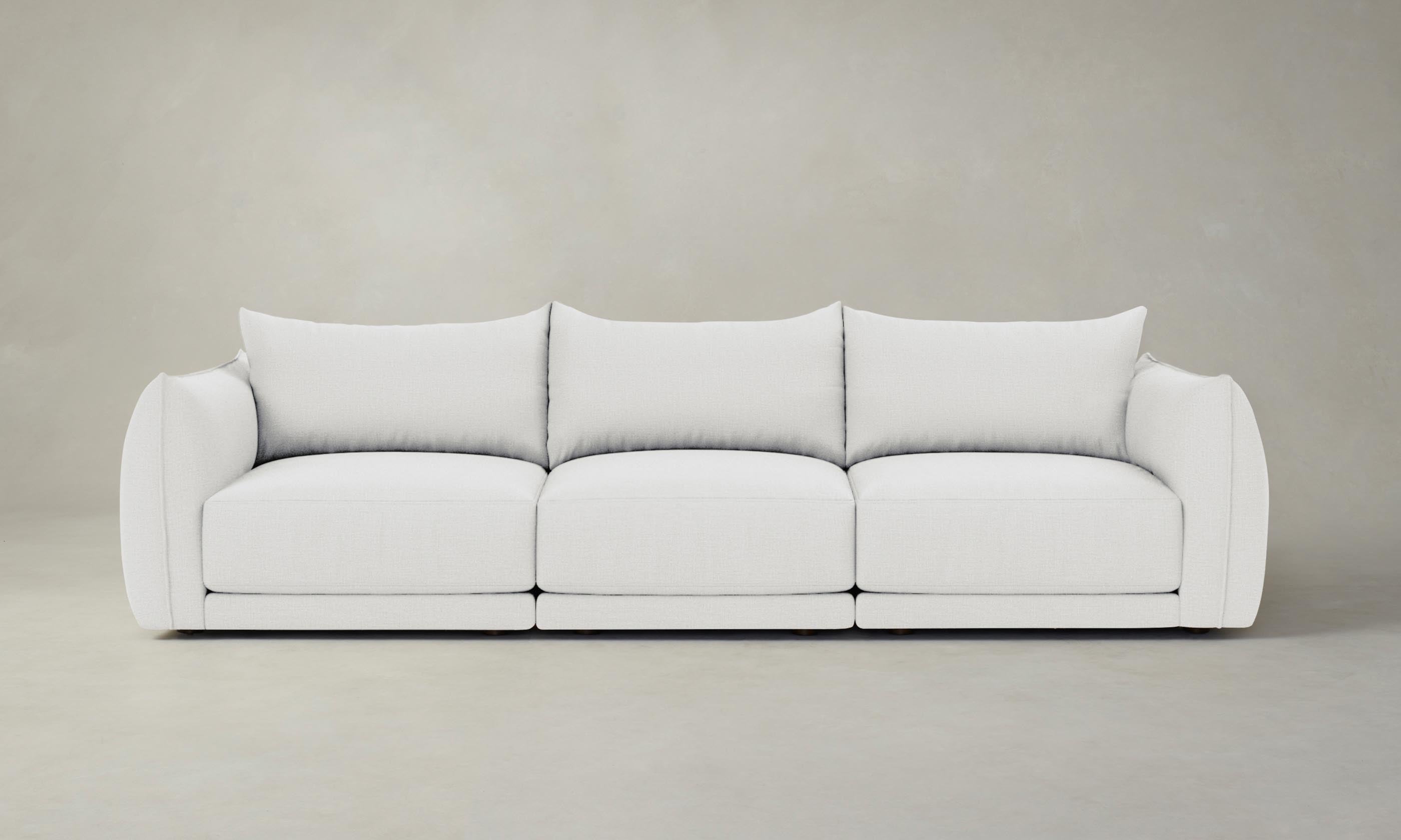 The Jones Modular Sectional - Performance Linen Weave Pure