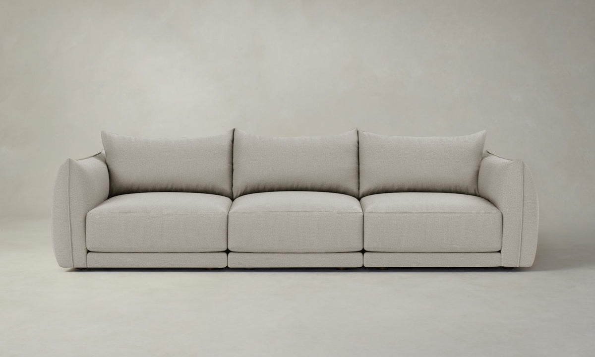 The Jones Modular Sofa - Performance Linen Weave Beige