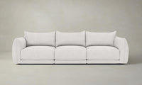 The Jones Modular Sectional - Performance Textured Tweed Snow