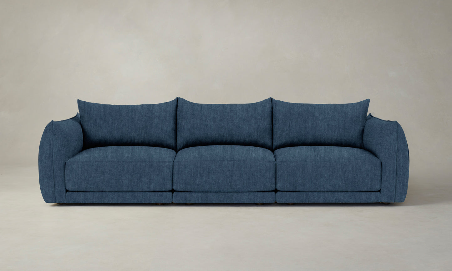 The Jones Modular Sofa - Performance Tweed Denim