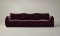 The Jones Modular Sofa - Performance Velvet Merlot