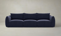 The Jones Modular Sofa - Performance Velvet Midnight