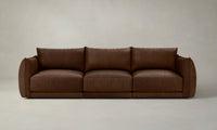 The Jones Modular Sectional - Tuscan Leather Bourbon