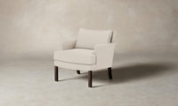 The Kaye Chair - Belgian Linen Alder