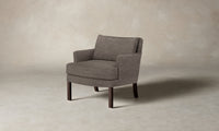 The Kaye Chair - Belgian Linen Carob