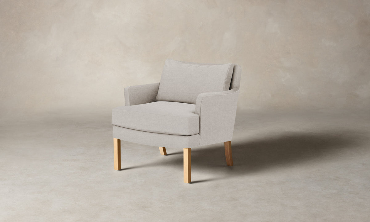The Kaye Chair - Heritage Belgian Linen Summit