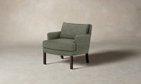 The Kaye Chair - Belgian Linen Thyme