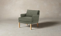 The Kaye Chair - Belgian Linen Thyme