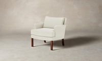 The Kaye Chair - Italian Bouclé White