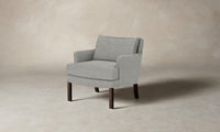 The Kaye Chair - Merino Heather Grey