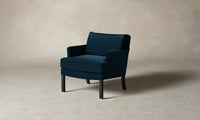 The Kaye Chair - Mohair Admiral