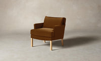 The Kaye Chair - Mohair Brown Sugar