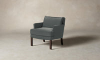 The Kaye Chair - Mohair Fog