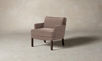 The Kaye Chair - Mohair Peony