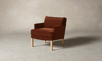 The Kaye Chair - Mohair Spice