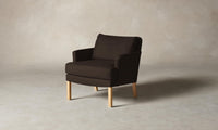 The Kaye Chair - Nubuck Leather Espresso