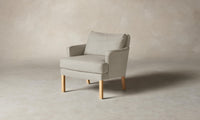 The Kaye Chair - Nubuck Leather Sail