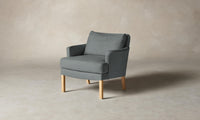 The Kaye Chair - Nubuck Leather Tide