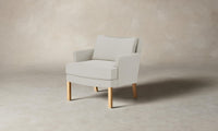 The Kaye Chair - Performance Bouclé Polar