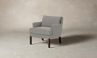 The Kaye Chair - Performance Linen Weave Cloud