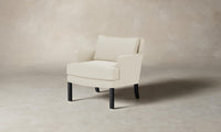 The Kaye Chair - Performance Linen Weave Flour