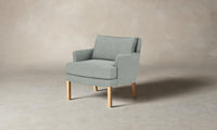 The Kaye Chair - Performance Mélange Weave Seaglass