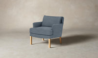 The Kaye Chair - Performance Stonewashed Linen Chambray