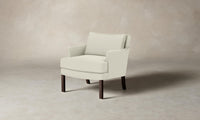 The Kaye Chair - Performance Stonewashed Linen Coconut