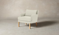 The Kaye Chair - Performance Stonewashed Linen Coconut