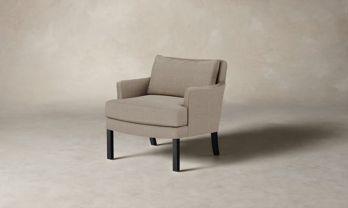The Kaye Chair - Performance Textural Weave Earthen