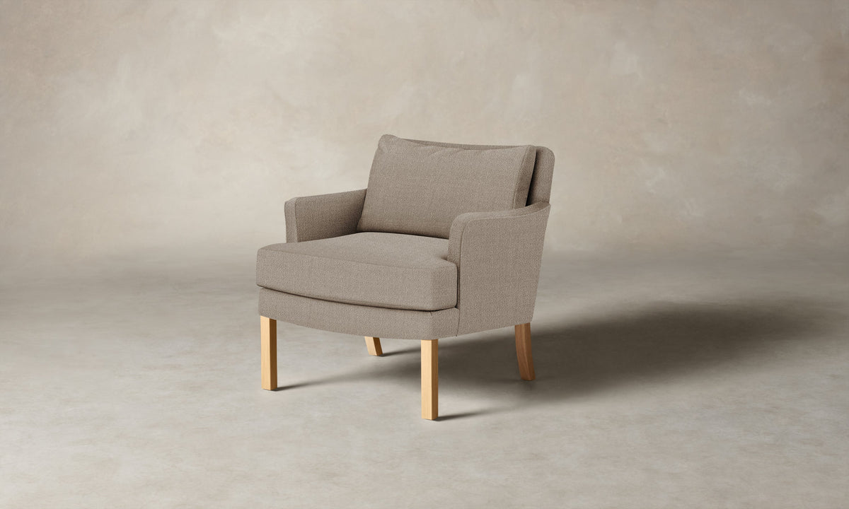 The Kaye Chair - Performance Textural Weave Earthen
