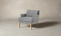 The Kaye Chair - Performance Textured Tweed Alpine