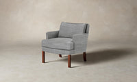 The Kaye Chair - Performance Textured Tweed Alpine