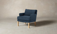 The Kaye Chair - Performance Tweed Denim