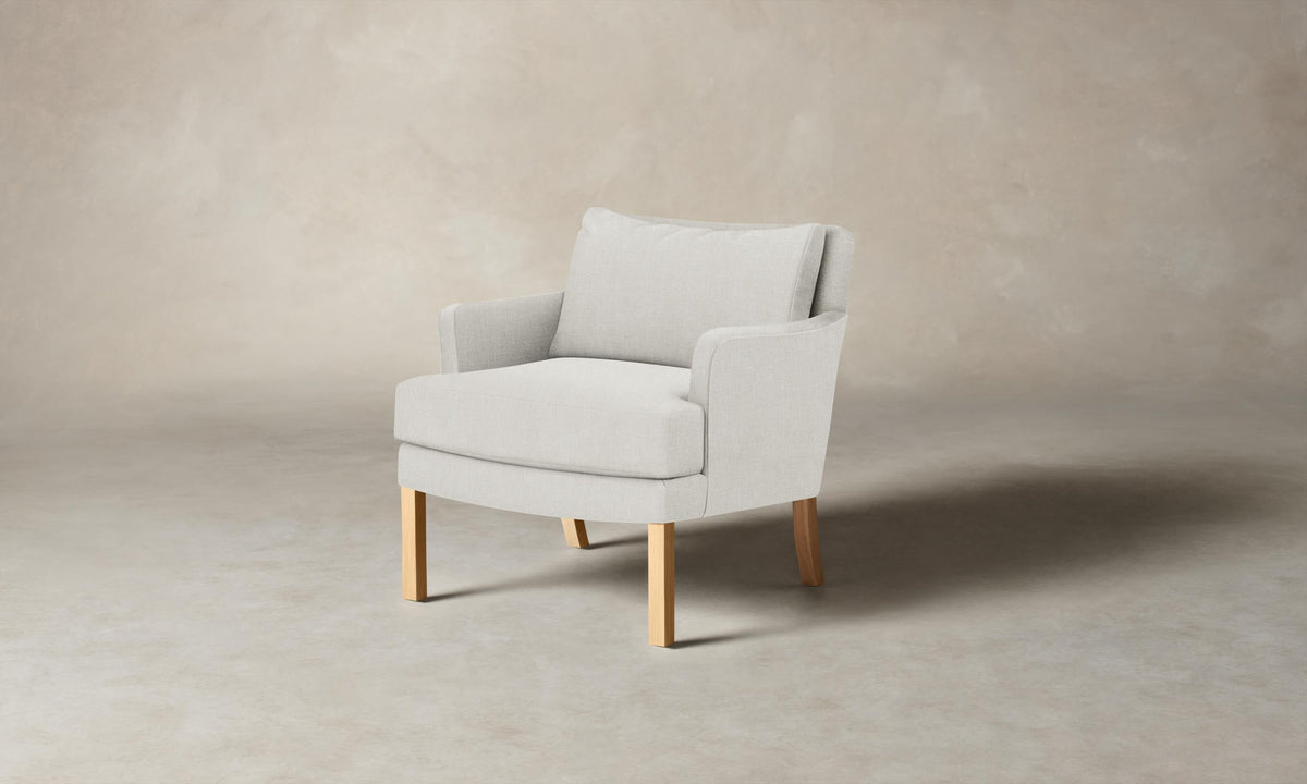 The Kaye Chair - Performance Tweed Salt
