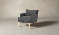 The Kaye Chair - Performance Tweed Smoke