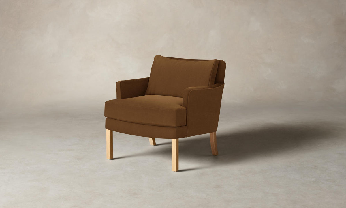 The Kaye Chair - Performance Velvet Cider