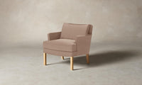 The Kaye Chair - Performance Velvet Dusty Rose