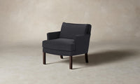 The Kaye Chair - Performance Velvet Flannel