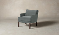 The Kaye Chair - Performance Velvet Seafoam