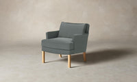 The Kaye Chair - Performance Velvet Seafoam